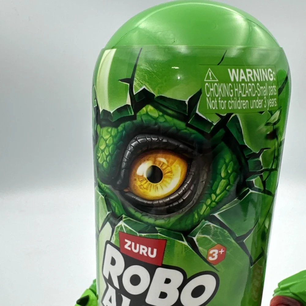 2 X Robo Alive Dino DNA Dinosaur Robot Toy - Light-Up DNA Helix‎ Spine